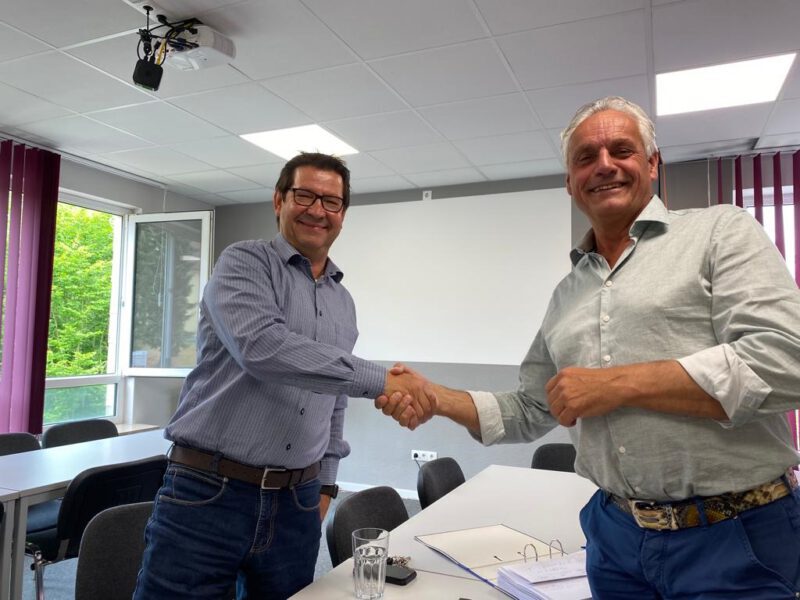 Henk de Jong en Axel Muhl